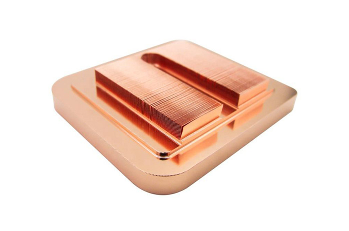 Skived Microchannel Liquid Cooling Plate