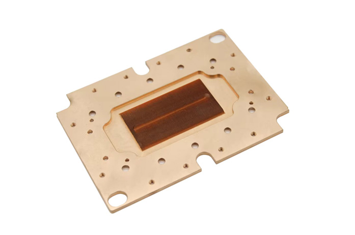 High density microchannel cold plate