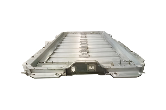 Small power battery tray