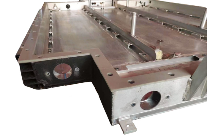 aluminum battery tray