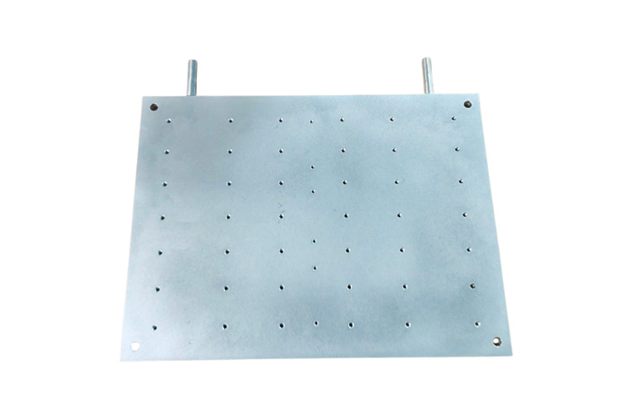 Plaque de refroidissement liquide à tube enterré en aluminium