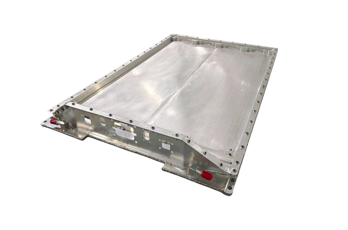 Plaque froide liquide personnalisée pour soudage par friction-malaxage