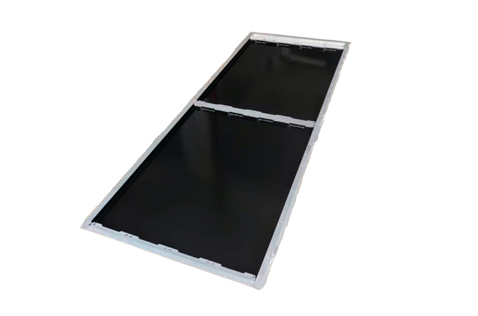 Plaque de refroidissement liquide en aluminium noir