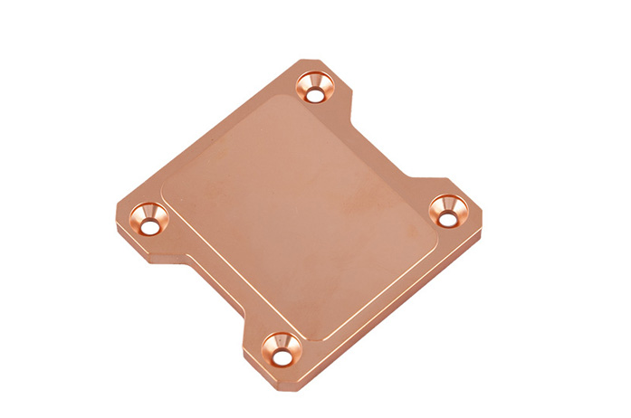 Plaque de refroidissement à eau à micro-canaux