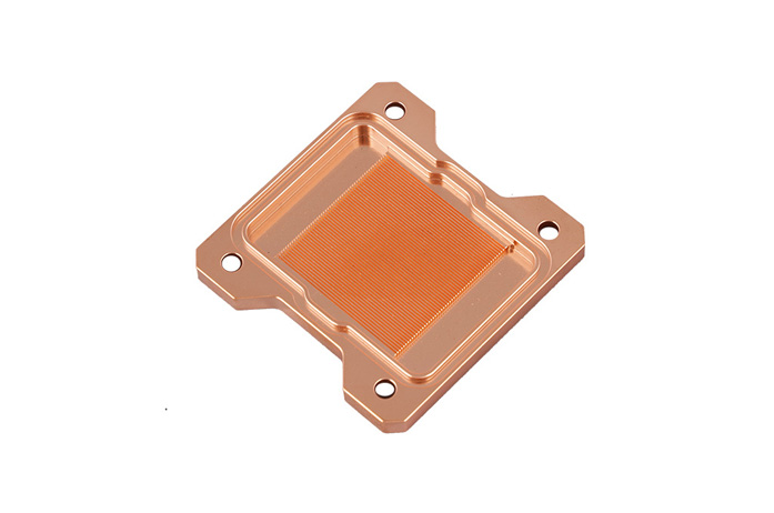 Plaque froide liquide en alliage de cuivre
